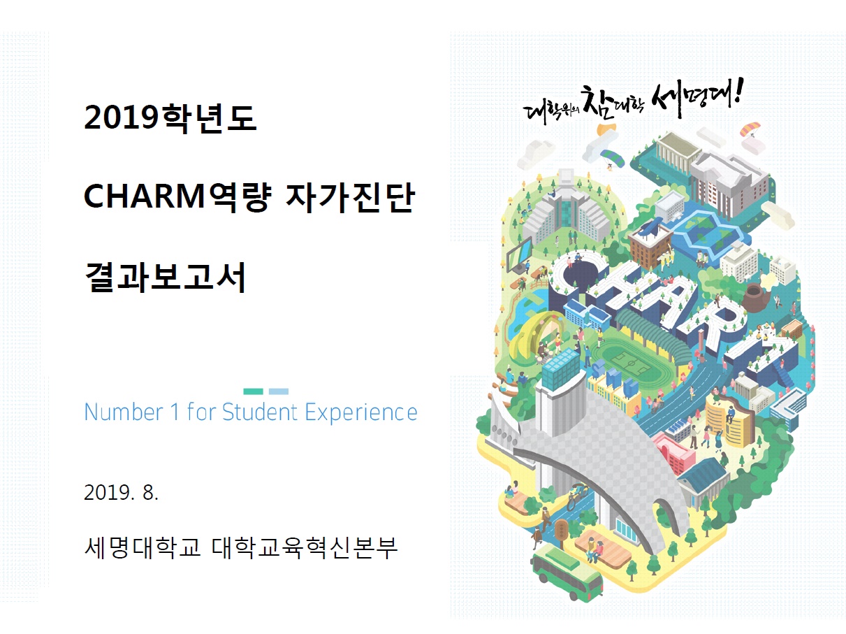 2019학년도 CHARM역량자가진단 결과보고서